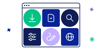 Actions with PDF - decoration