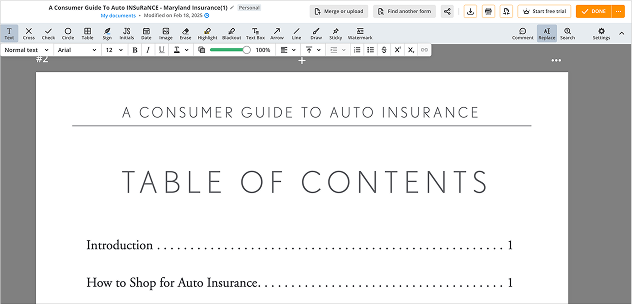 Regular content decoration