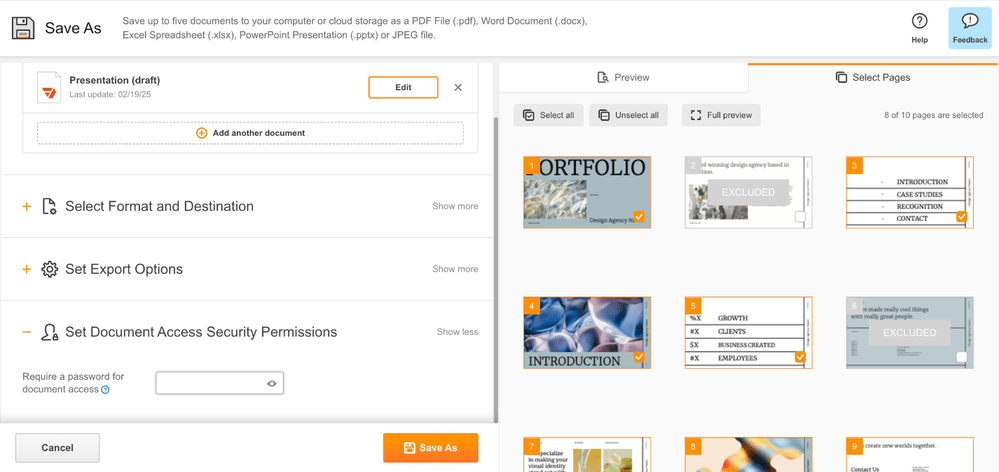 Regular content decoration