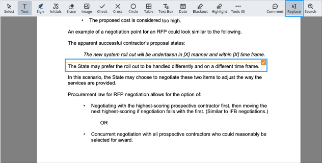 Regular content decoration