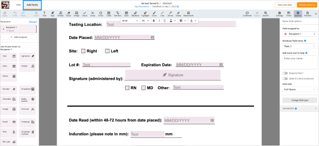 Regular content decoration