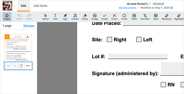 Regular content decoration