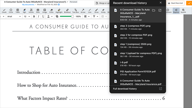 Regular content decoration
