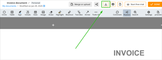 Regular content decoration