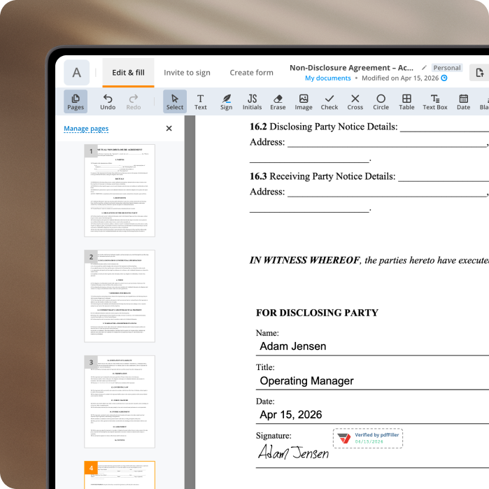 Generate and sign