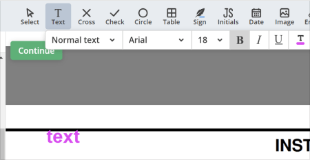 Regular content decoration
