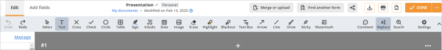 Regular content decoration