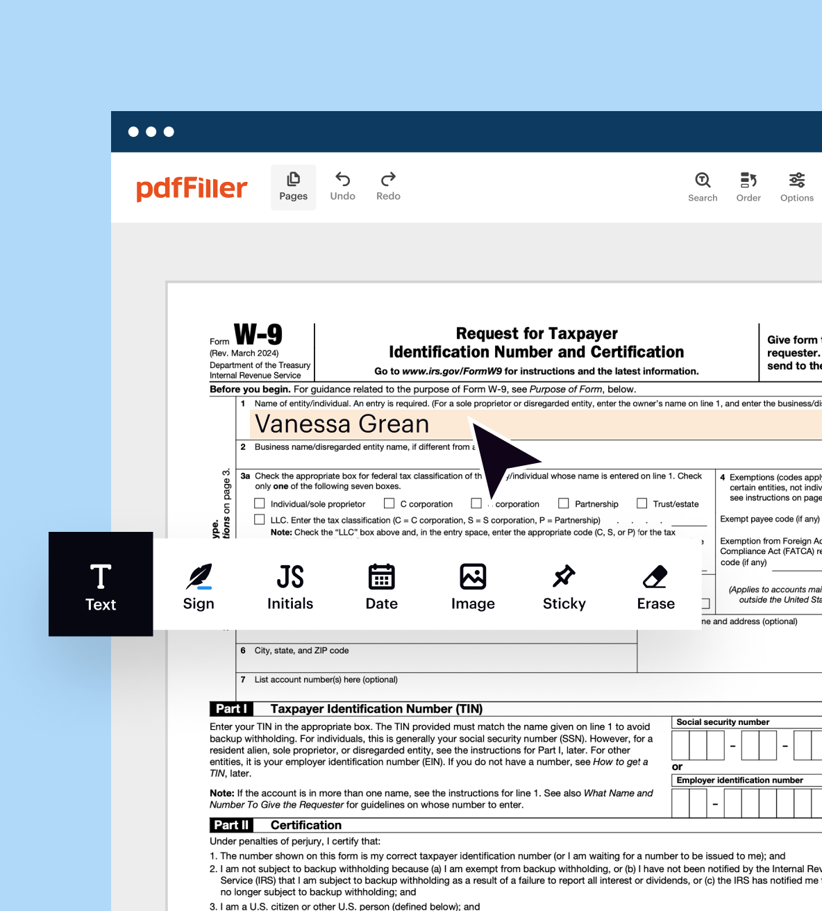 Signature Matrix File 2025 Form IRS 1120S - Blank Fillable Template | Fill Out, Print ...